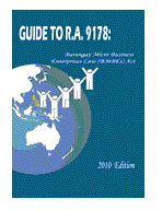Guide to Republic Act (RA) 9178: BMBEs Act of 2002