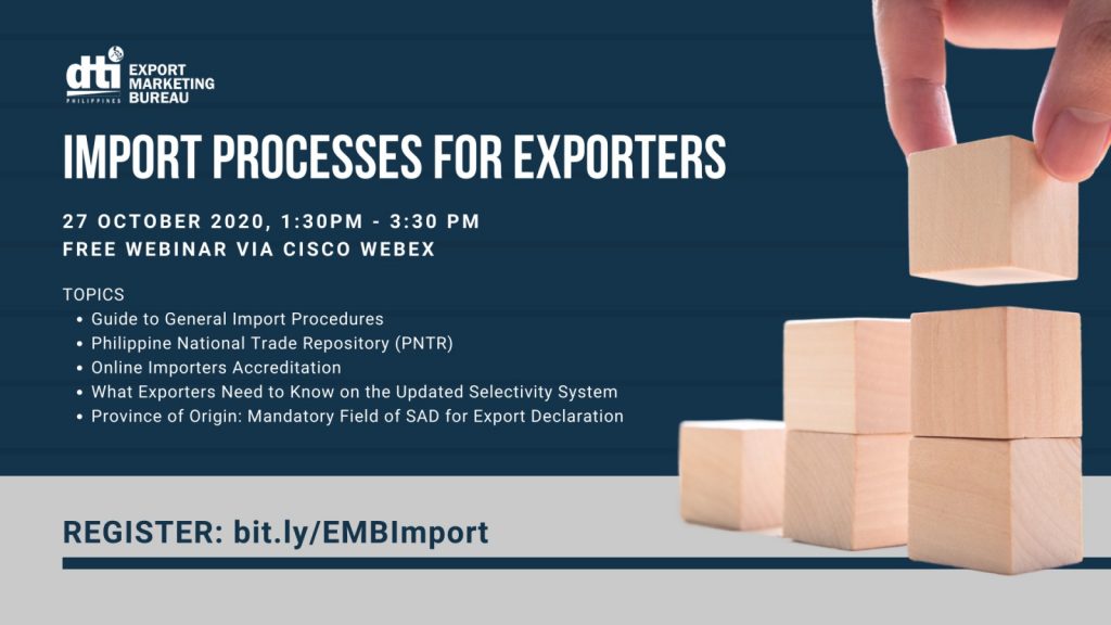 PECP Webinar on Import Processes for Exporters
