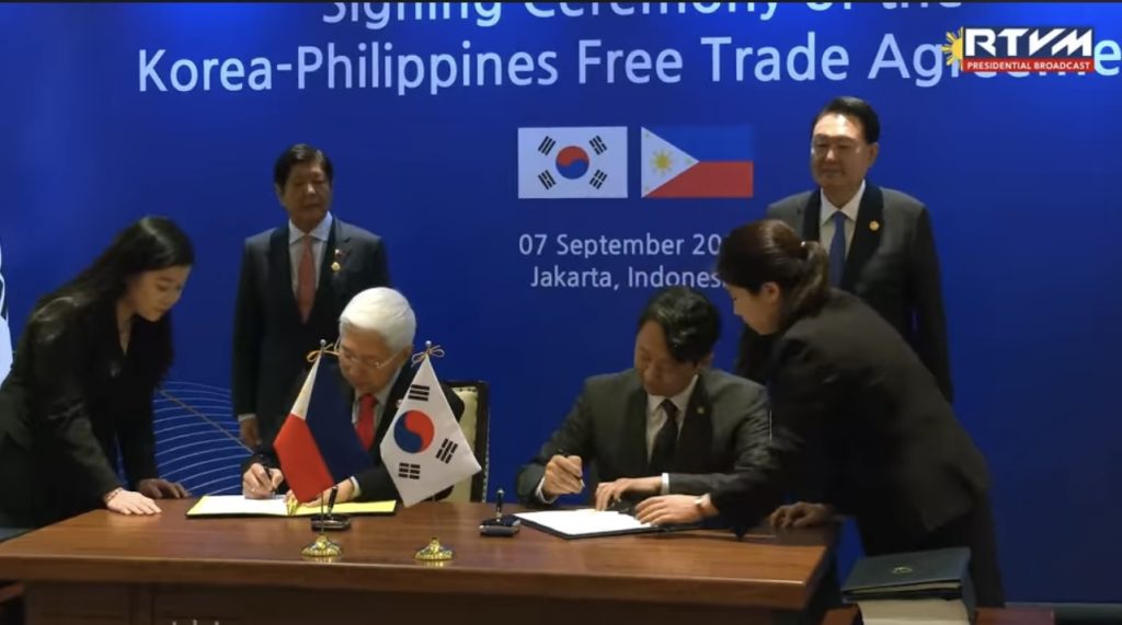 Ph South Korea Free Trade Agreement Signed Department Of Trade And